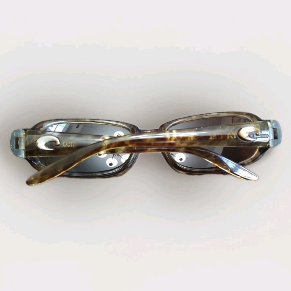 Costa Del Mar Tico TC 10 Brown Tortoise Polarized Shades Bronze Lenses See Desc. - Picture 6 of 14